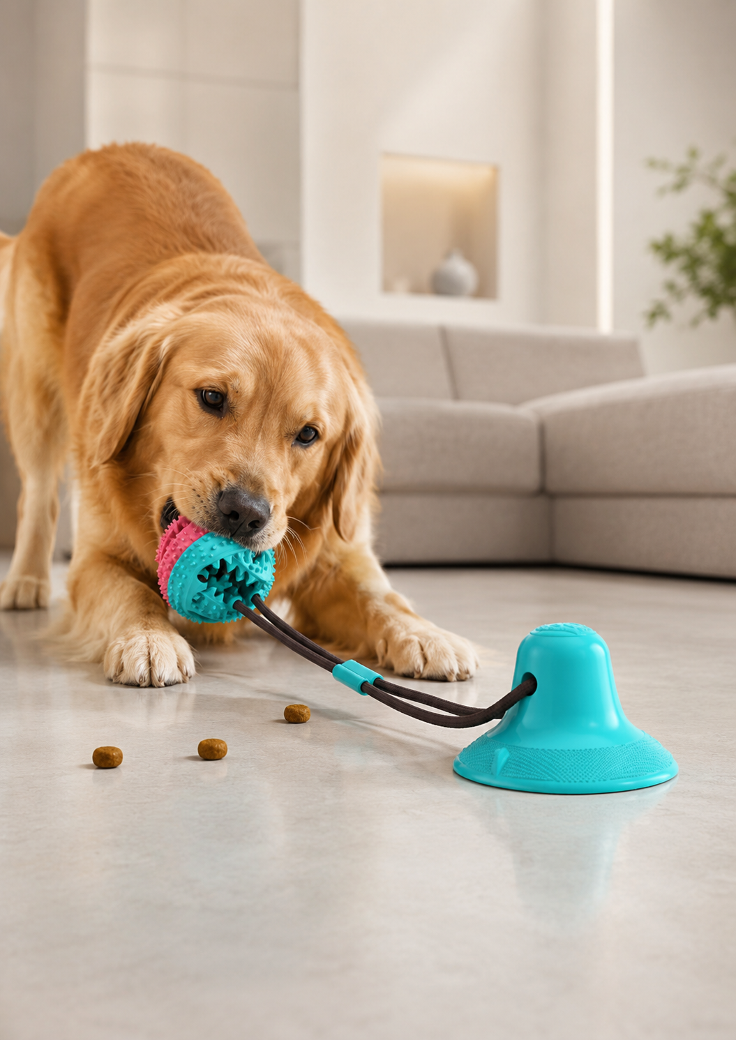 Silicon Suction Toy with Suction Cup for Pets MUPPO™